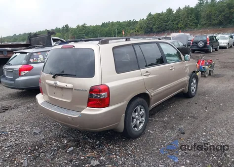 2006 Toyota Highlander V6 z USA, uszkodzony, nr VIN JTEDP21A560094011